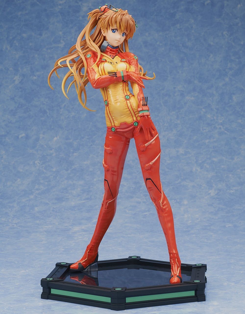 Evangelion: 1/4Asuka Langley Shikinami Test Type Plugsuit Ver. - PVC Figure