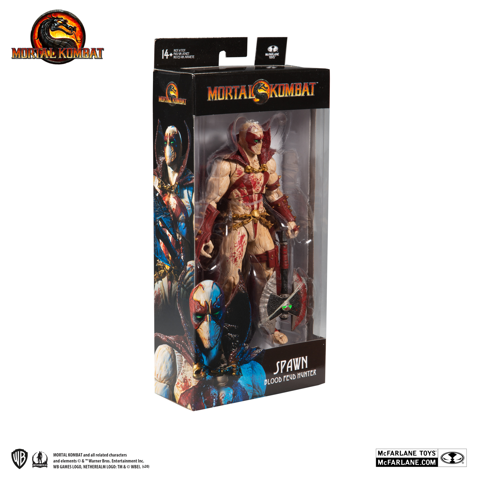 Mortal Kombat: Spawn (Blood Feud Hunter Skin) - 7" Action Figure