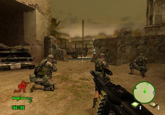 Delta Force: Black Hawk Down on PS2