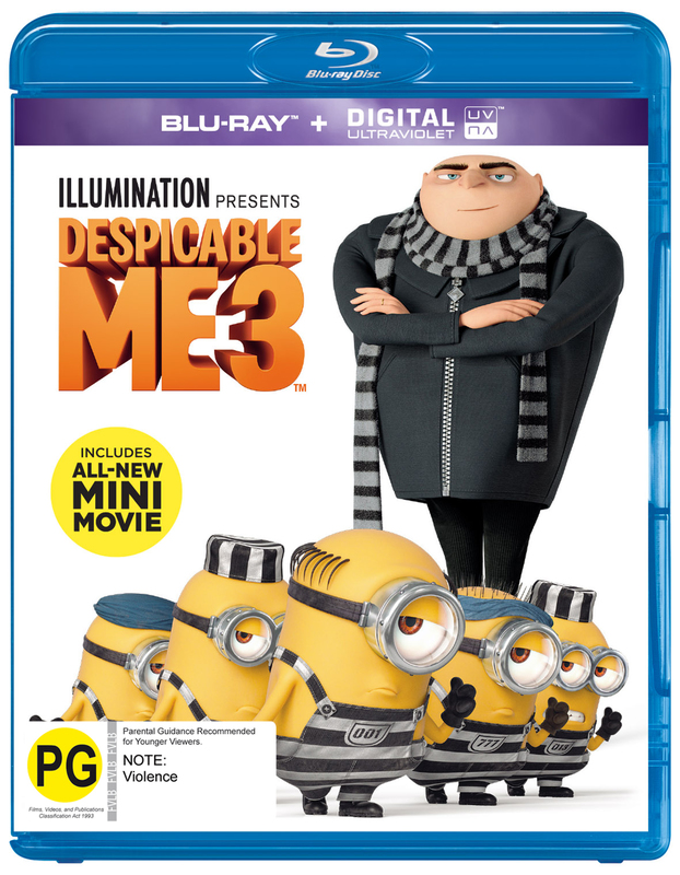 Despicable Me 3 on Blu-ray