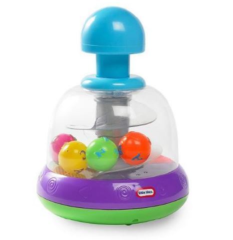 Little Tikes Light & Sound Spinning Top - Purple image