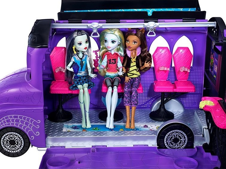 monster high school bus