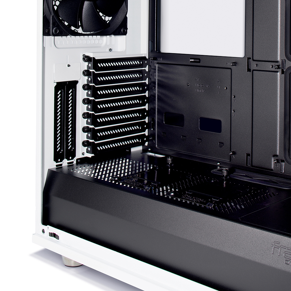 Fractal Design: Meshify S2 - White - Clear Tempered Glass image