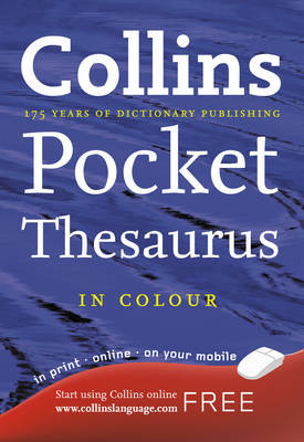 Collins Pocket Thesaurus A-Z image