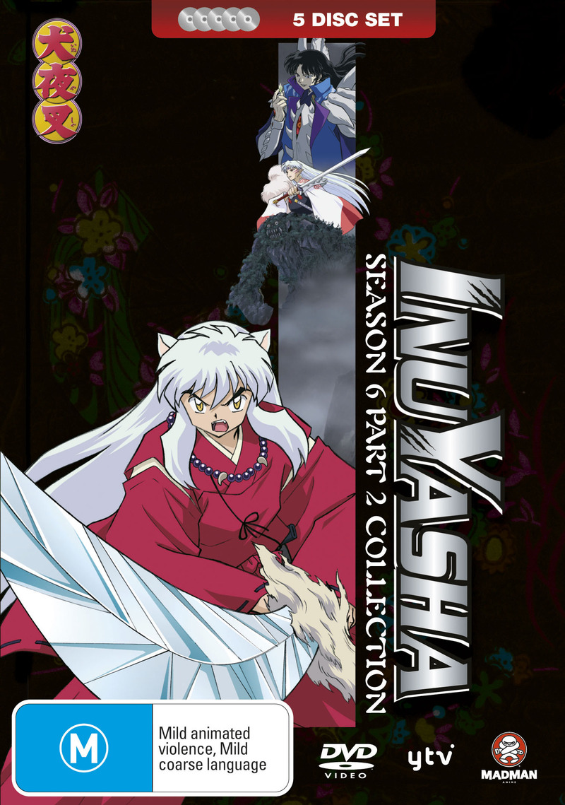 Inuyasha Season 6 Part 2 Collection (Fatpack) on DVD image