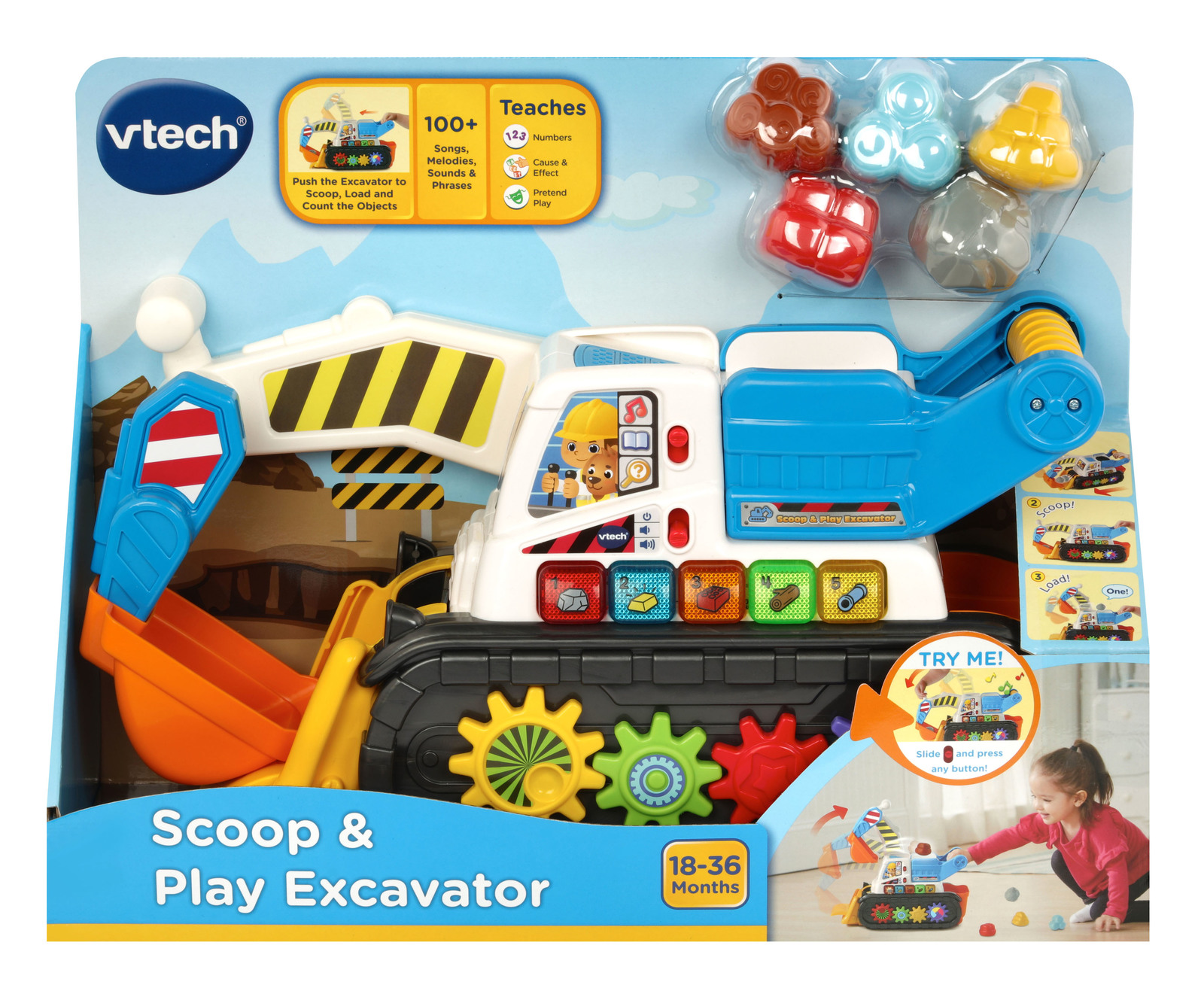 Buy Scoop & Play Excavator at Mighty Ape NZ