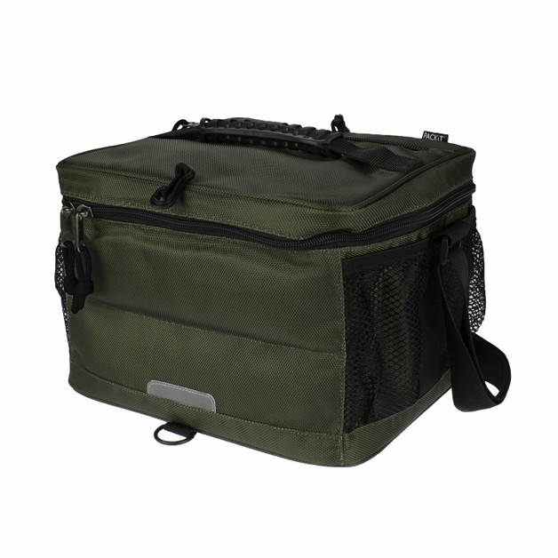 PackIt Freezable 18 Can Cooler Olive at Mighty Ape NZ