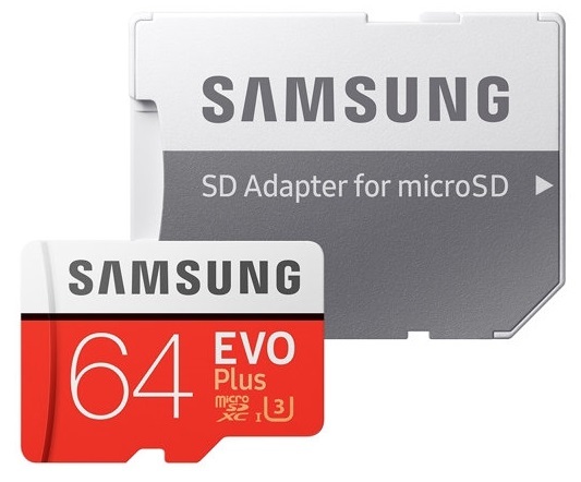 64GB Samsung Evo Plus Micro SD Card