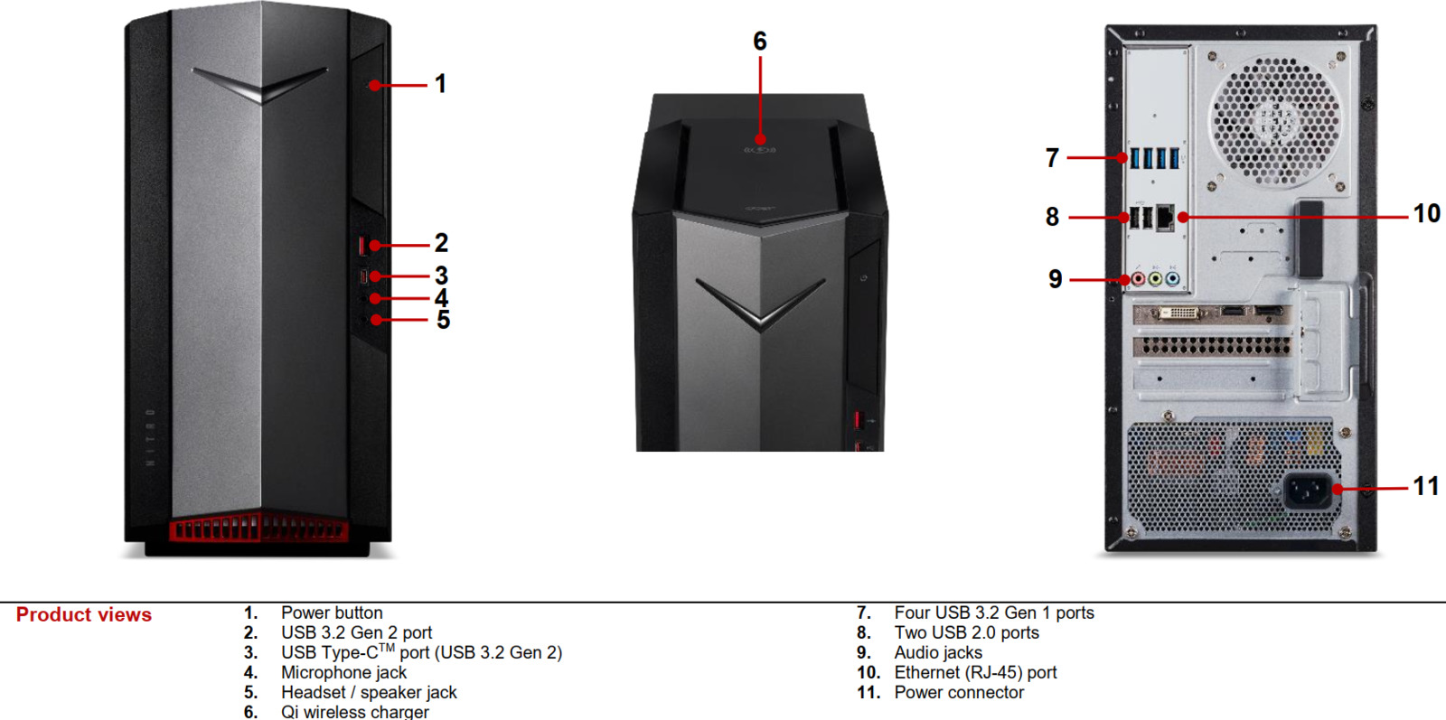 Acer Nitro 50 i7 16GB RTX2060 Super 512GB Gaming PC image