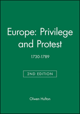 Europe: Privilege and Protest by Olwen Hufton image