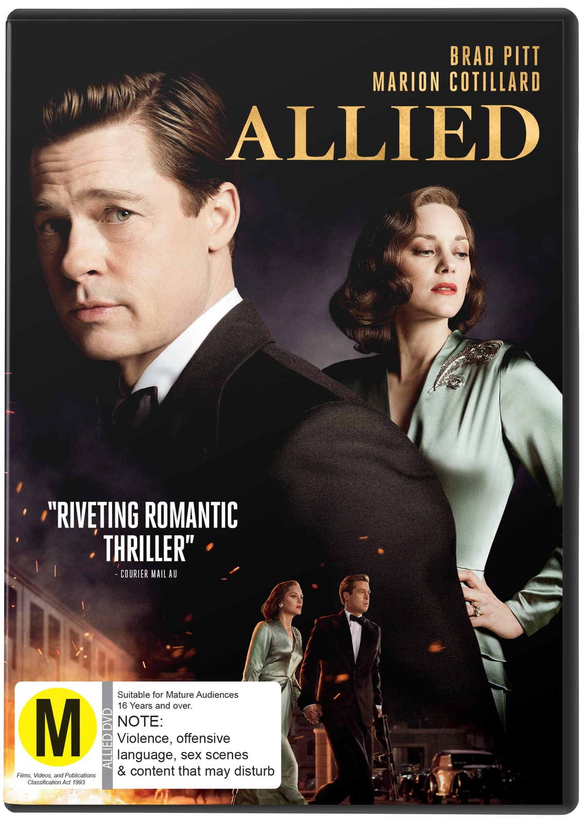 Allied on DVD image