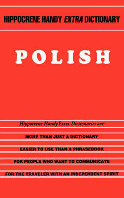 Polish Handy Extra Dictionary by Krystyna Olszer image