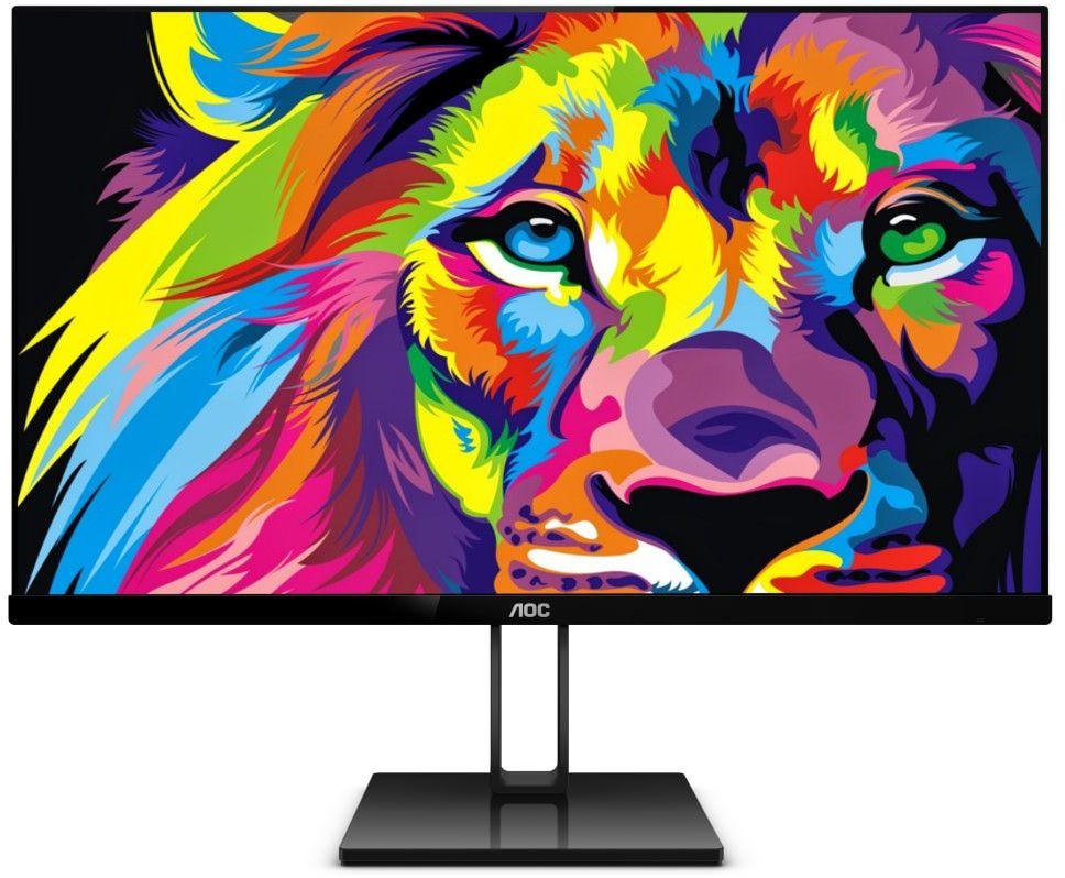 24" AOC 1080p 75Hz 5ms Freesync Ultra Slim Monitor image