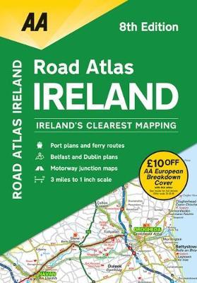 Aa Road Atlas Ireland Aa Publishing Book In Stock Buy - 