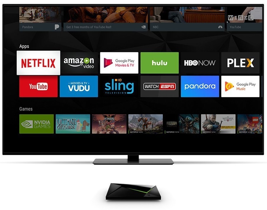 NVIDIA Shield with Remote and Controller image