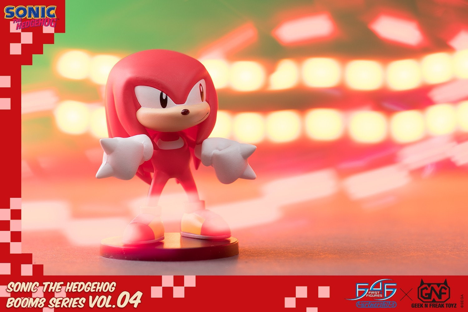Sonic the Hedgehog: Knuckles - 3" Boom8 Figure image