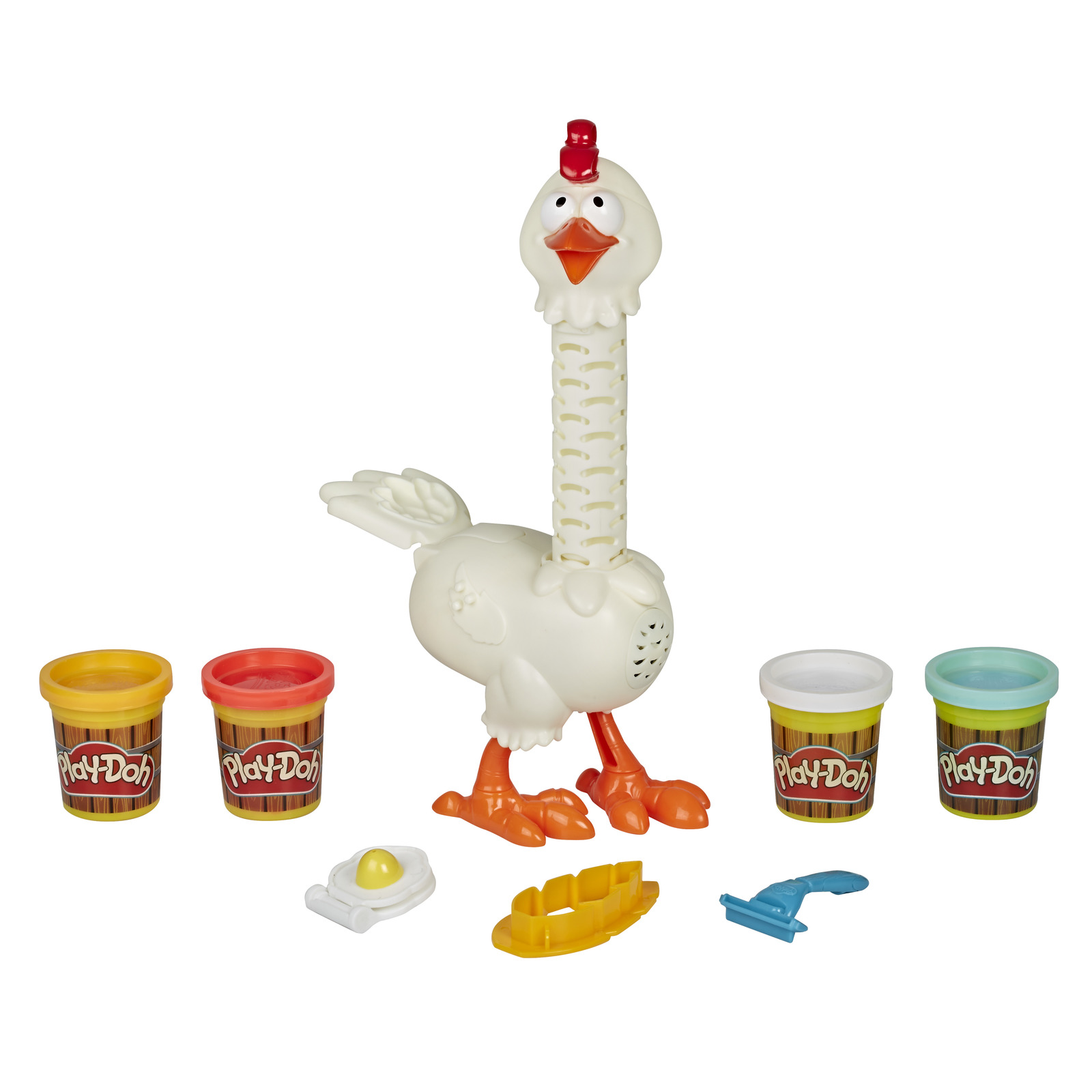 Play-Doh Animal Crew: Cluck-a-Dee Feather Fun Chicken image