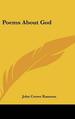 Poems about God by John Crowe Ransom image