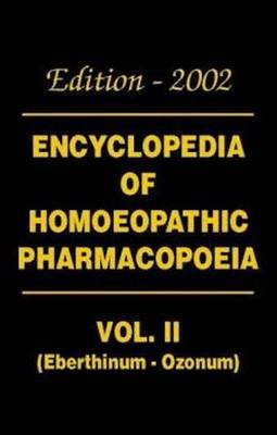 Encyclopaedia of Homoeopathic Pharmacopoeia image