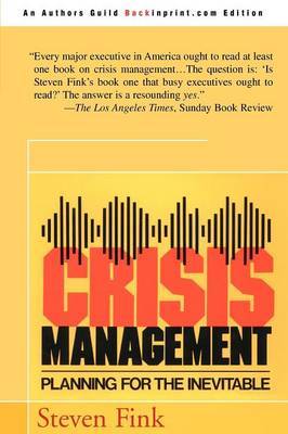 Crisis Management by Steven Fink image