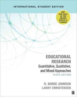 Educational Research by R.Burke Johnson image