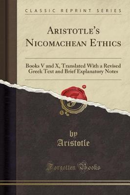 Aristotle's Nicomachean Ethics by Aristotle Aristotle image