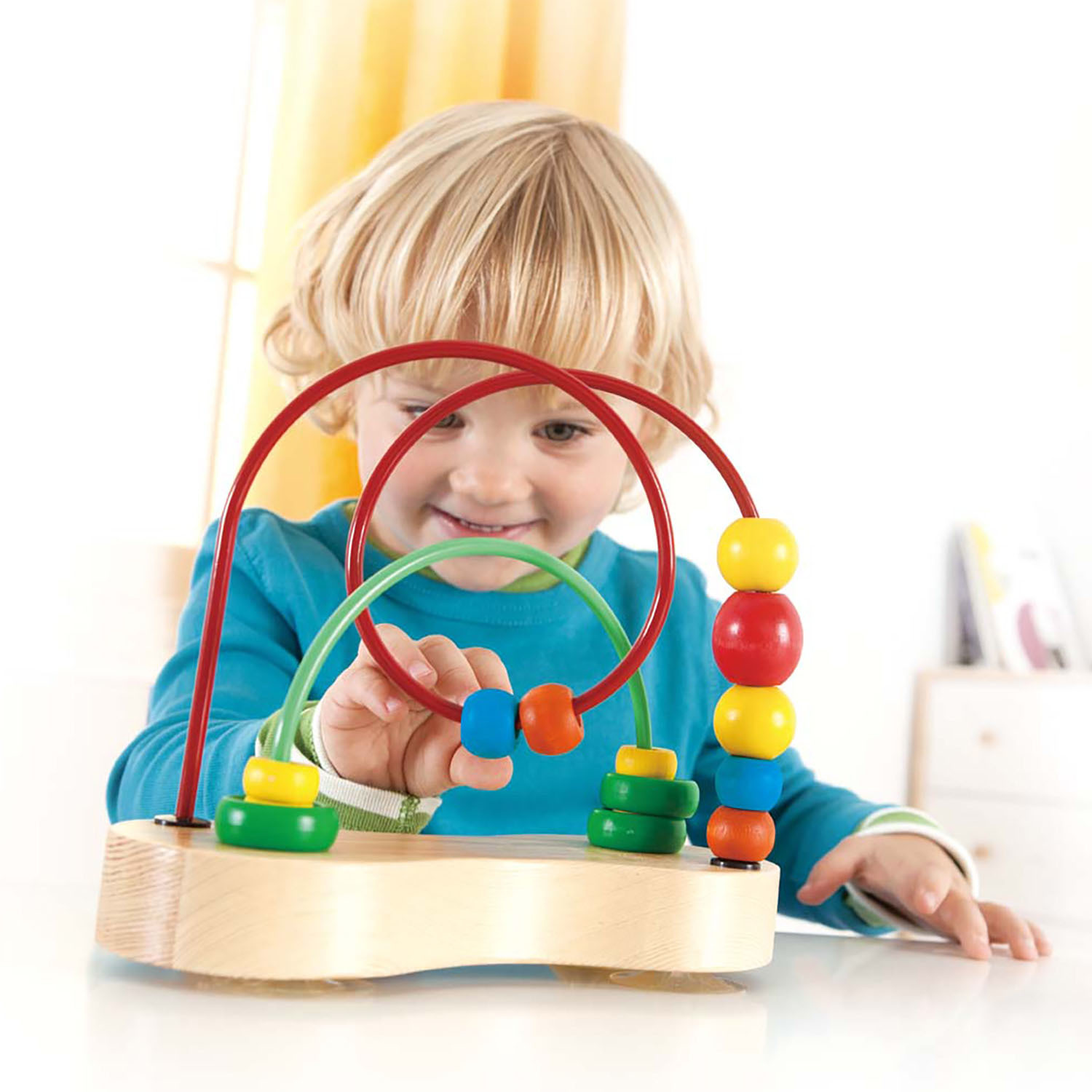 Hape: Double Bubble - Wooden Bead Maze image