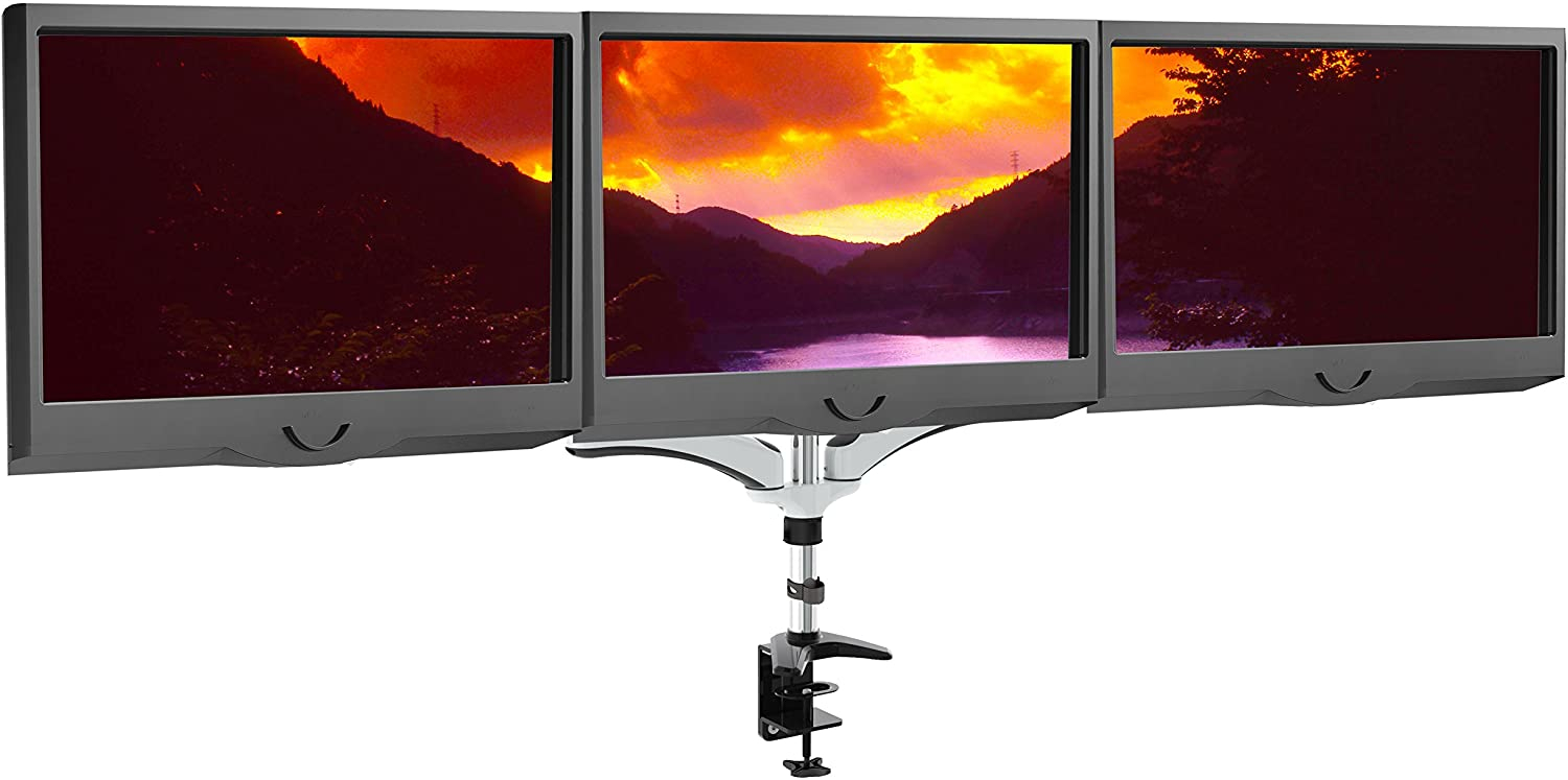 Gorilla Arms Triple Spring Powered Monitor Mount at Mighty Ape Australia
