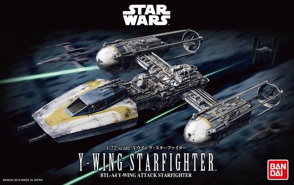 Star Wars: 1/72 Y-Wing Starfighter Model Kit