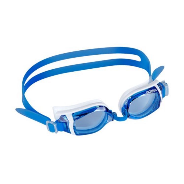 Adidas Hydro Explorer Goggles - Blue Lens (Blue/White) image