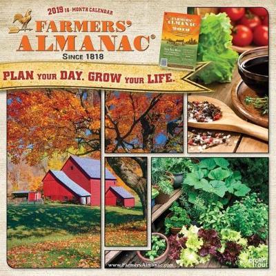 Farmers' Almanac 2019 Square by Inc Browntrout Publishers