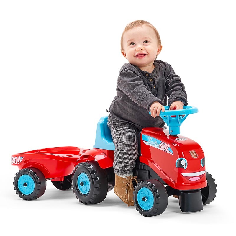 tractor and trailer toy ride on
