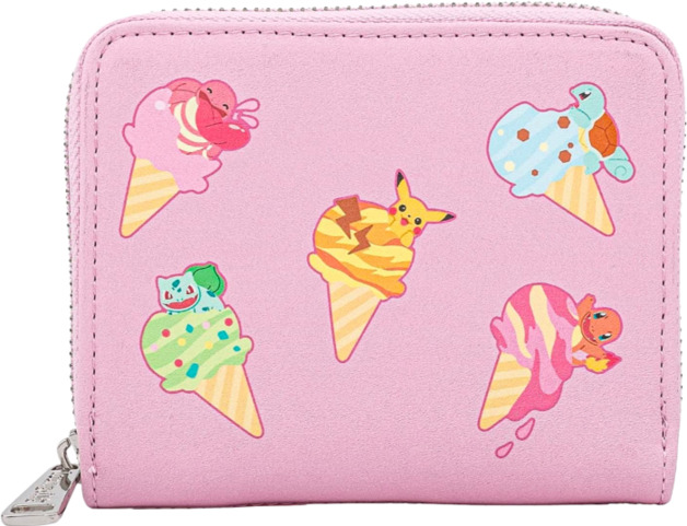 Pokemon: Ice Cream - Denim Zip Purse 