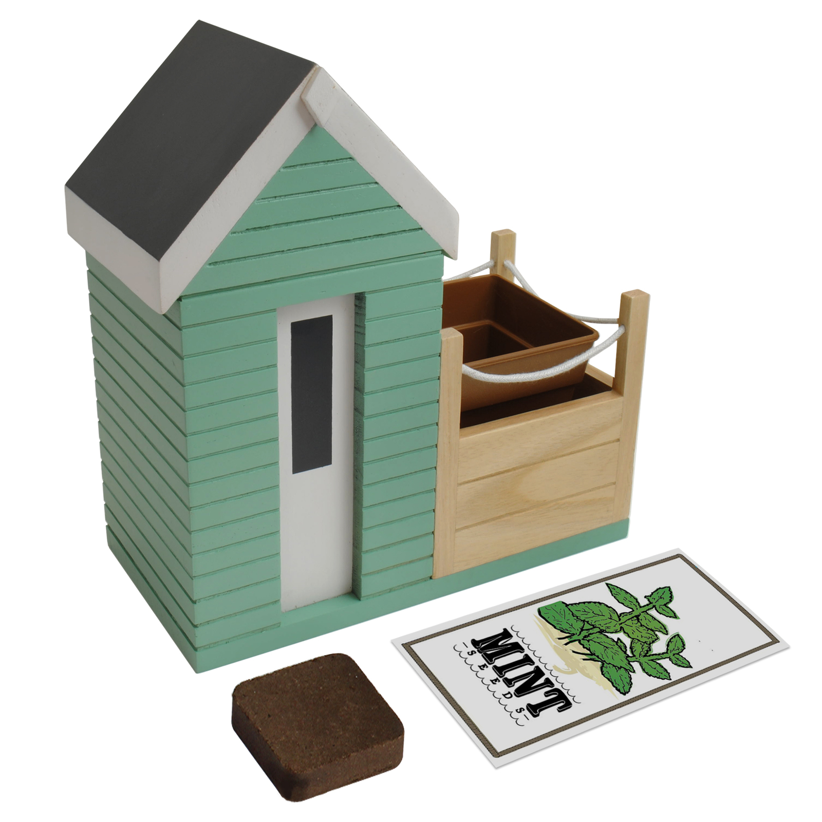 Beach Hut Planter Gift Set