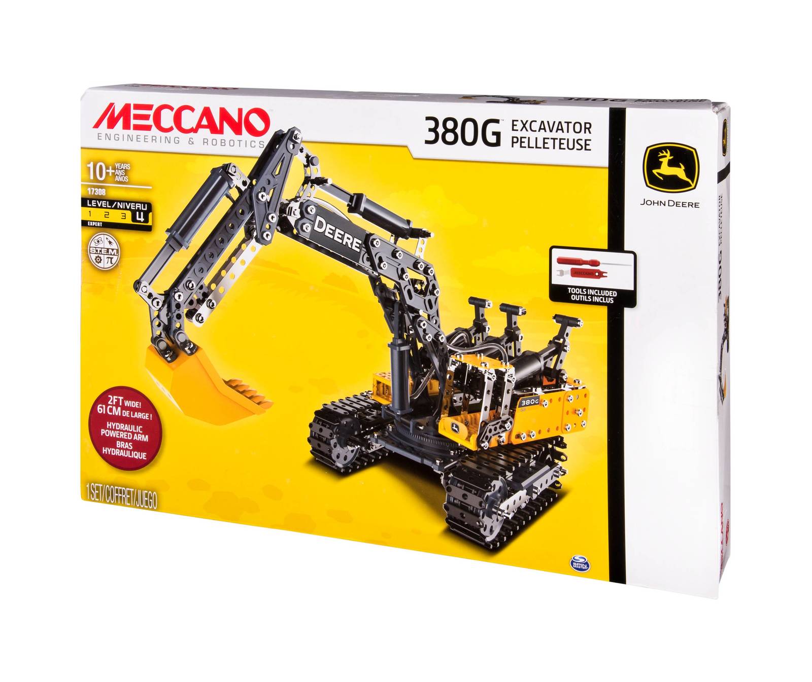 Meccano: John Deere - 380G Excavator image