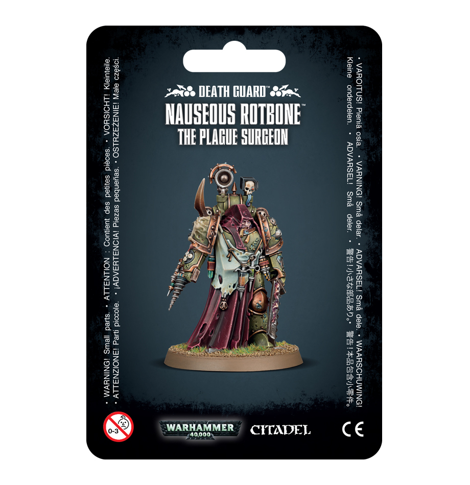 Warhammer 40,000: Death Guard - Nauseous Rotbone The Plague Surgeon image