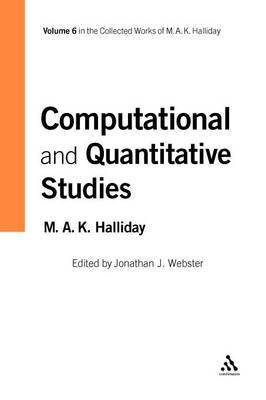 Computational and Quantitative Studies by M.A.K. Halliday image