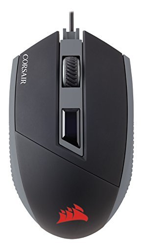 Corsair Gaming KATAR Ambidextrous Optical Gaming Mouse - Black for PC Games image