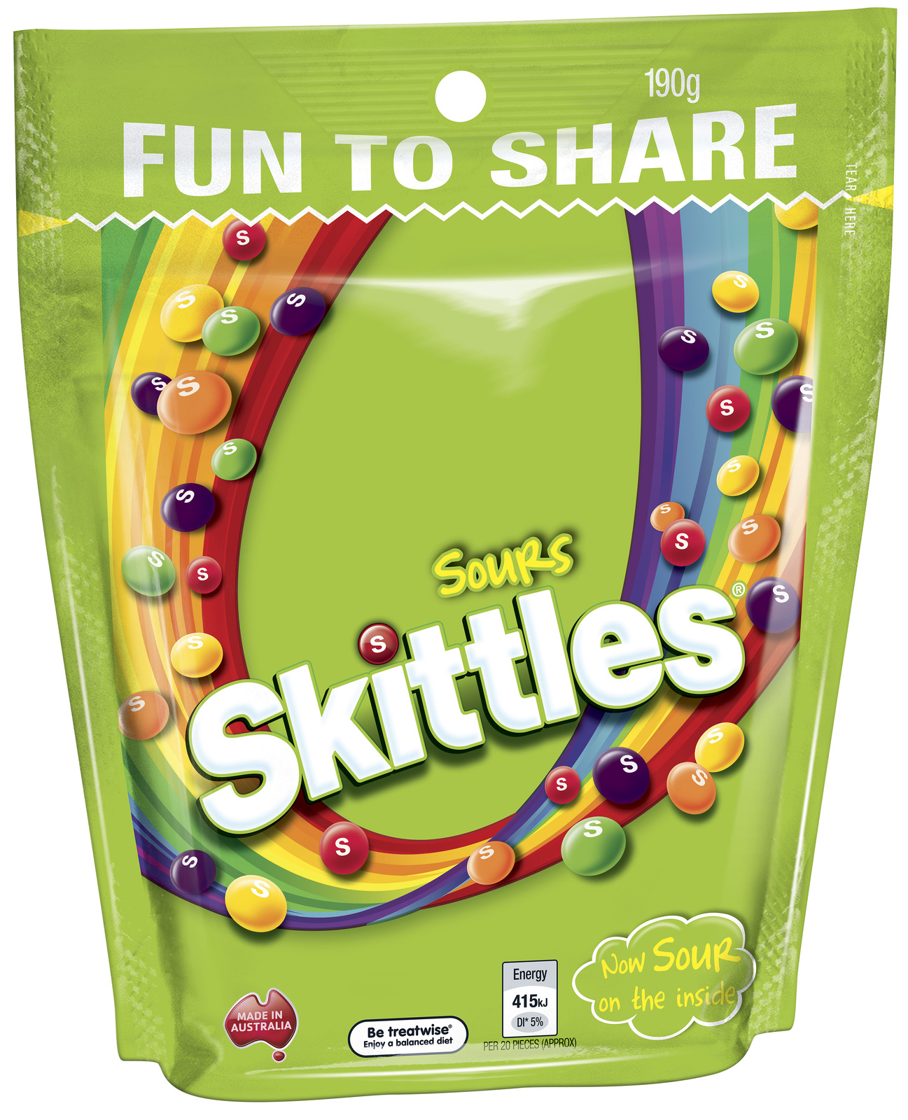 Skittles Sours (190g) image