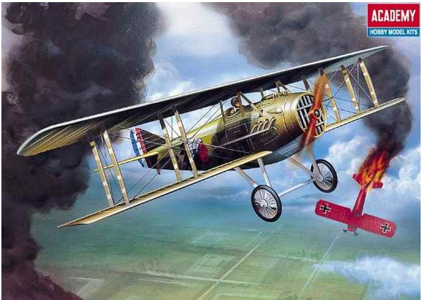 Academy SPAD XIII WWI Fighter 1/72 Model Kit image