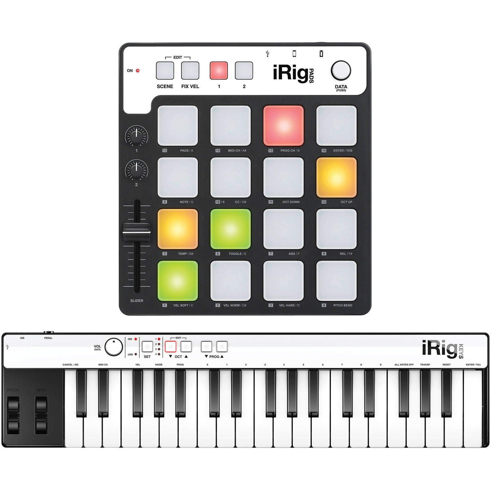 IK iRig Pads and iRig Keys Bundle at Mighty Ape NZ