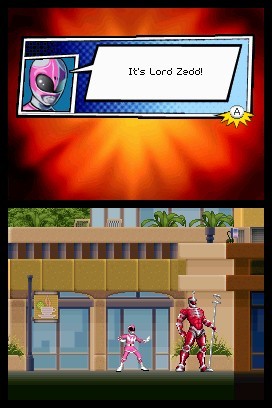 Power Rangers: Super Legends on DS