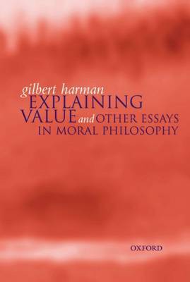 Explaining Value by Gilbert Harman image