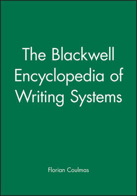 The Blackwell Encyclopedia of Writing Systems image