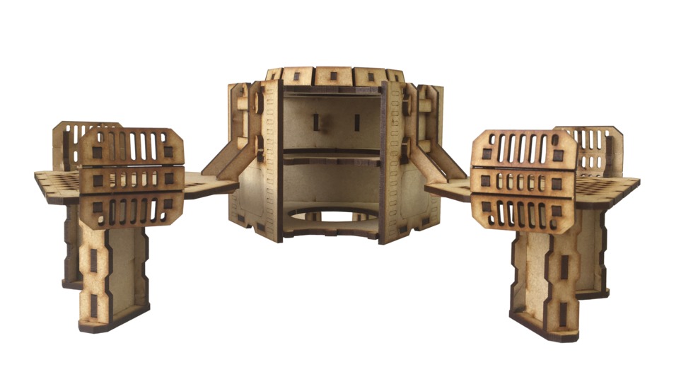 TTCombat: Tabletop Scenics – Sector 3 Chem Vat Connector image