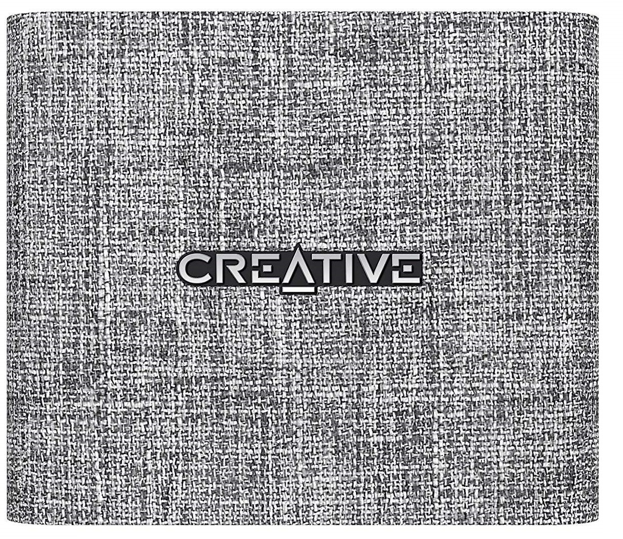 Creative Nuno Micro Designer Cloth Bluetooth Speaker - Grey