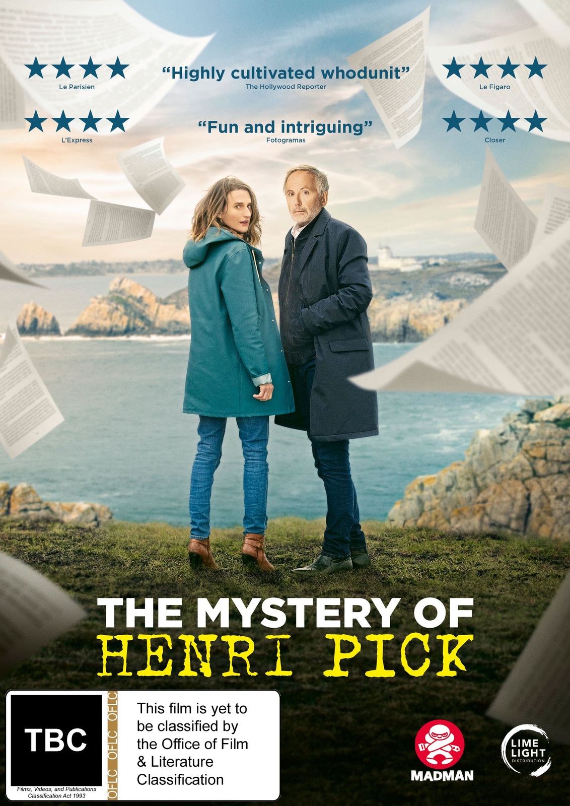 The Mystery of Henri Pick on DVD image