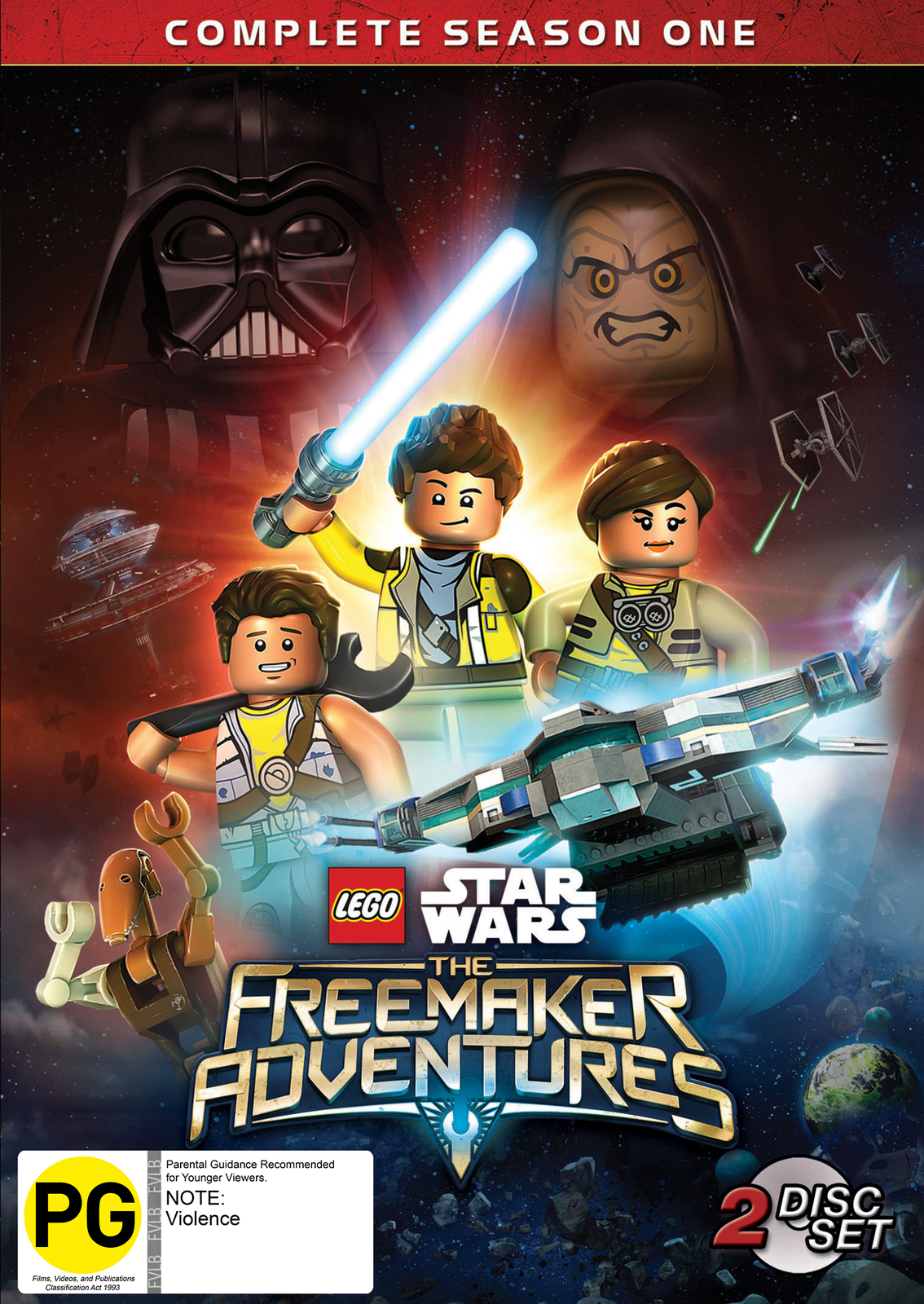 LEGO Star Wars: The Freemaker Adventures - Season 1 on DVD