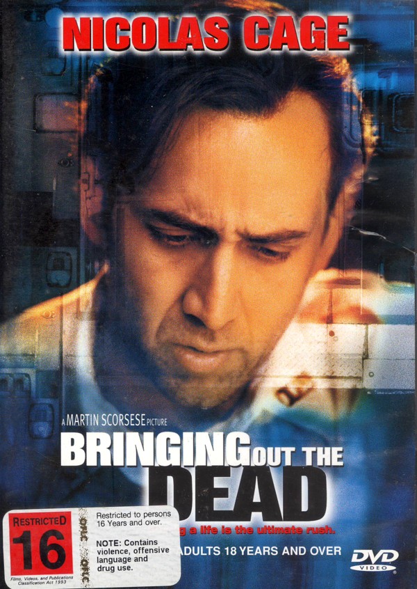 Bringing Out the Dead on DVD image