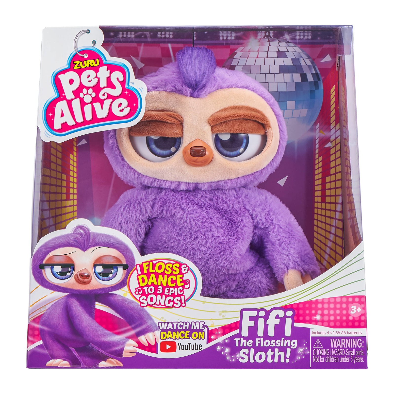 Zuru: Pets Alive - Fifi the Flossing Sloth